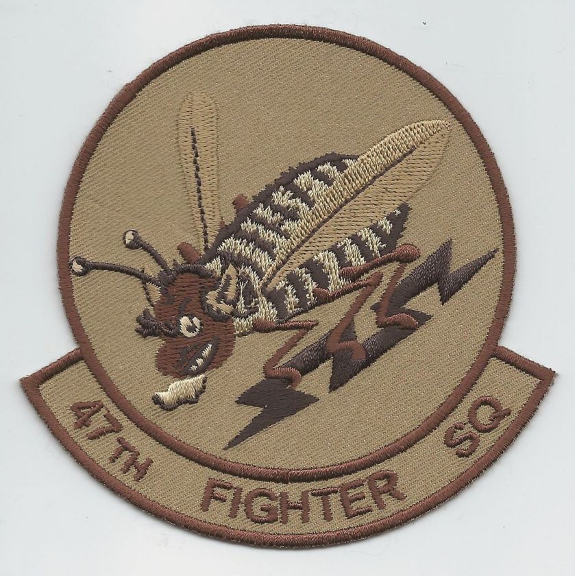 47th FIGHTER SQUADRON desert patch  