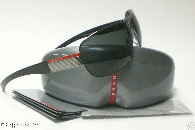 PRADA SPS 50H SPS50H BLACK 5AV 1A1 SUNGLASSES  