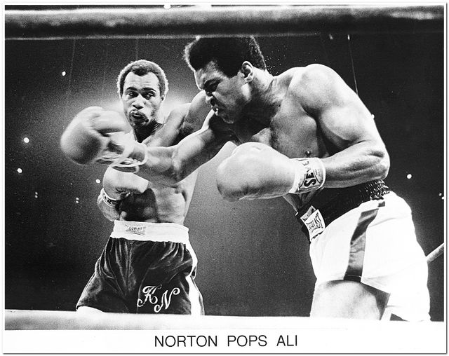 BOXING  KEN NORTON POPS MUHAMMAD ALI   FIGHT #2  