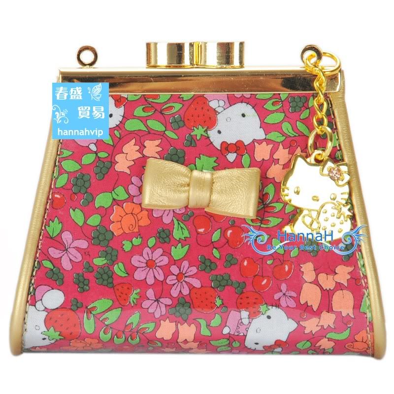 Hello Kitty Pouch Wallet Coin Purse Card Holder FA273  