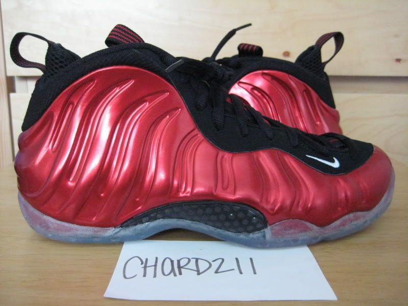 2012 Nike Air Foamposite One Metallic Red Royal Electric Lime Galaxy 