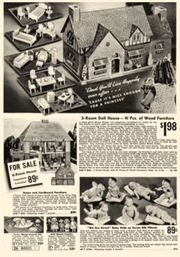 1937 Montgomery Ward Christmas Toy Catalog  
