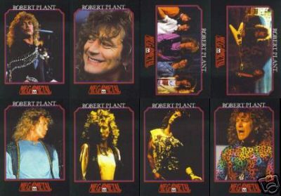 ROBERT PLANT Mega Metal Trading Card Set (Led Zeppelin)  