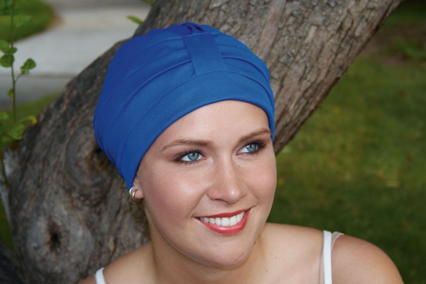   cap shower caps cancer chemo swimming head turbans hat + U PIK COLOR