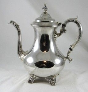   page bread crumb link antiques silver silverplate tea coffee pots sets