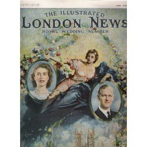 QUEEN ELIZABETH II WEDDING 1947 LONDON ILLUS. NEWS MAG.  