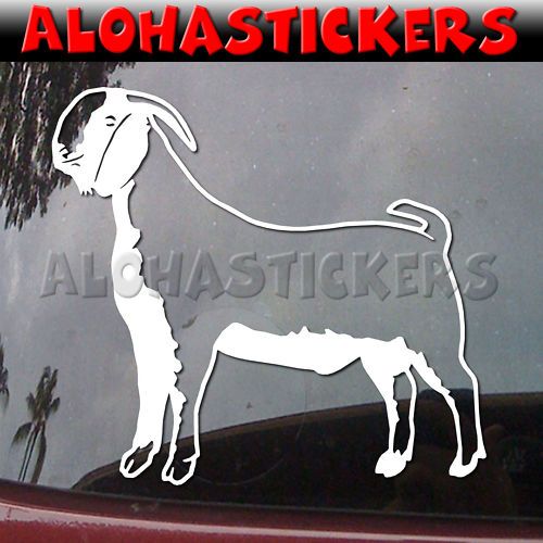 BOER GOAT Vinyl Decal Farm Car Truck Billy Sticker B223  