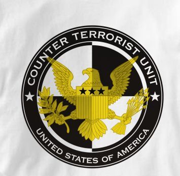 24 Counter Terrorism Unit Jack Bauer CTU TV T Shirt XL  